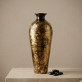 Golden Black Vase