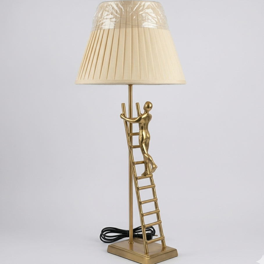 Ascending Gold Table Lamp