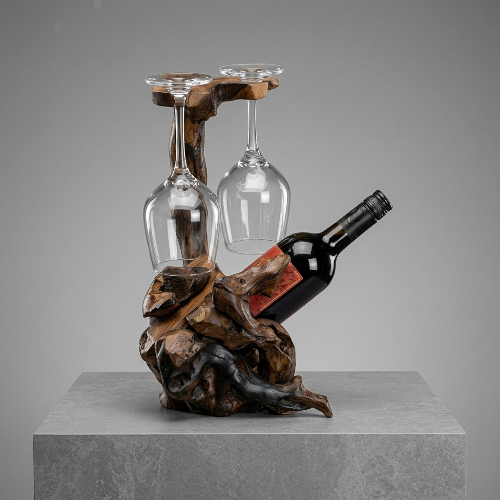 Artisan Root Wine Display